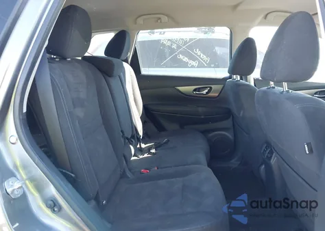 2015 Nissan Rogue Sv из США, поврежденный, VIN KNMAT2MT5FP559930